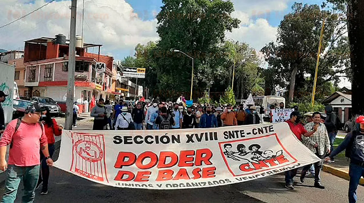 Se hará valer estado de derecho durante marcha de la CNTE este lunes: SSP