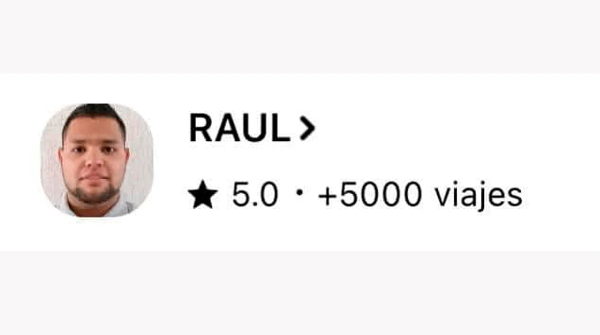 El caso se ha hecho viral, en el que un chofer de nombre Raúl es el protagonista