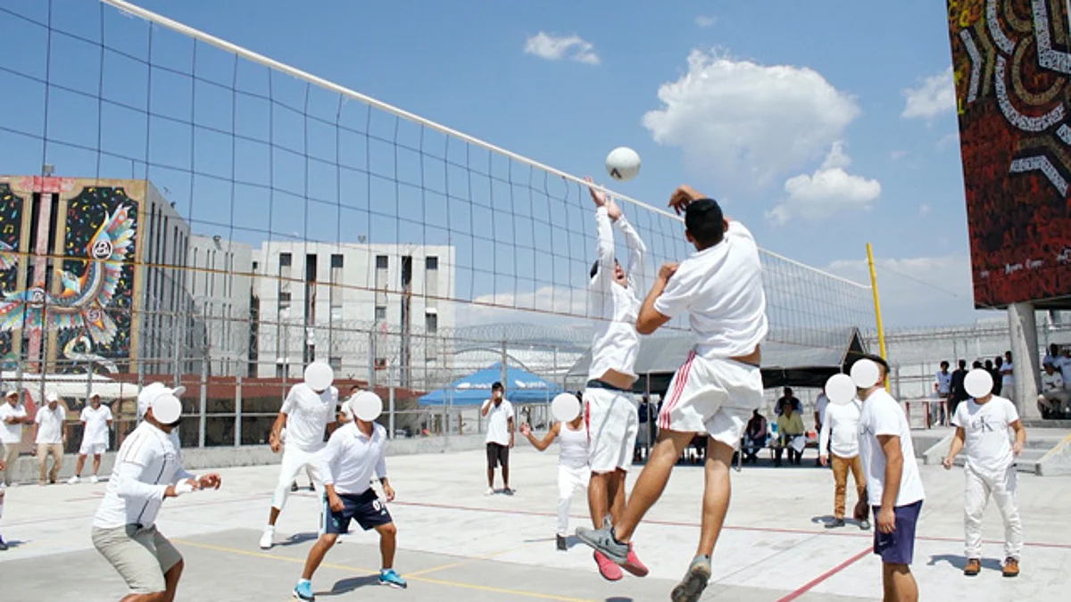 Voleibol, disciplina deportiva fundamental en la reinserción social en penales de Michoacán