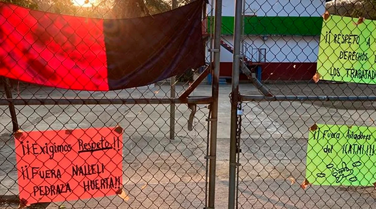 Sin salida, huelga en el Icatmi; líder SUTICATMI denuncia represalias