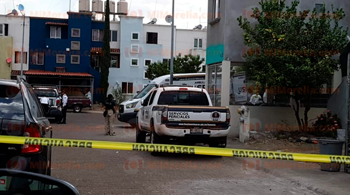 Matan a balazos a pareja en Villas del Pedregal, en Morelia