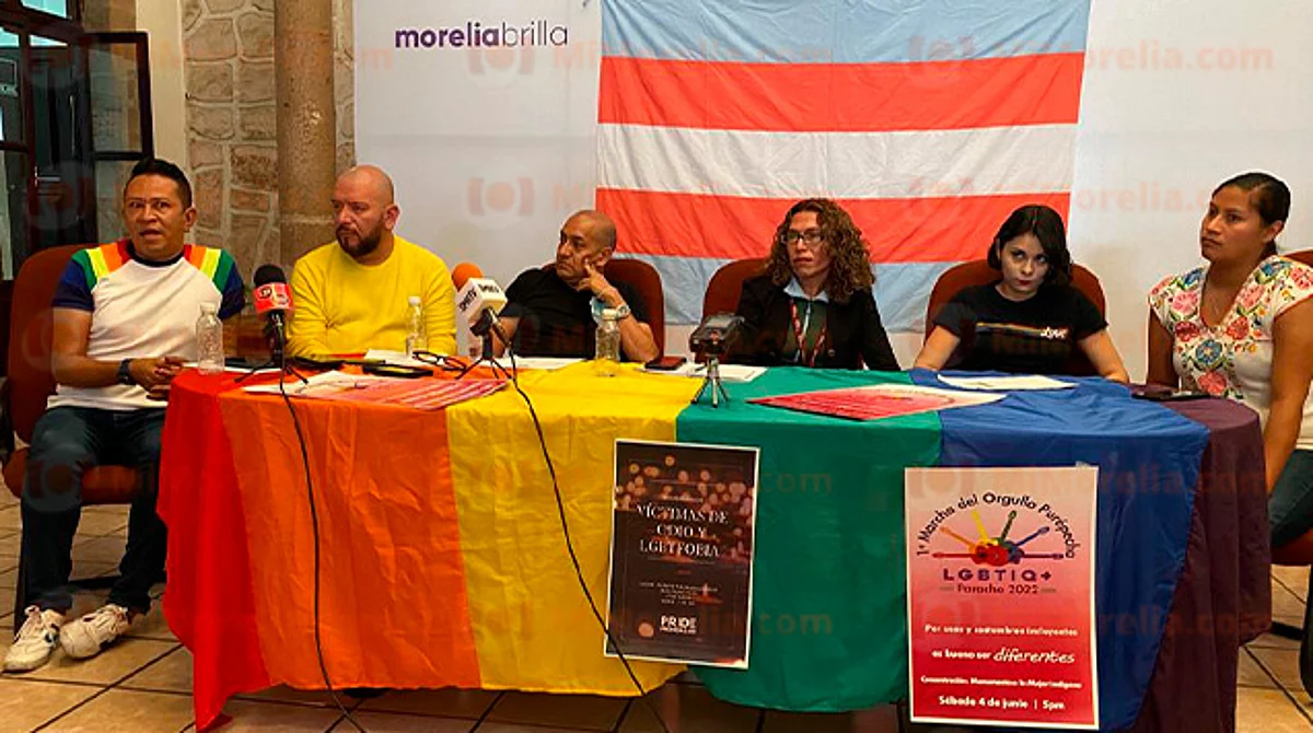 Marchará comunidad indígena por derechos LGBT+ el 4 de junio en Paracho