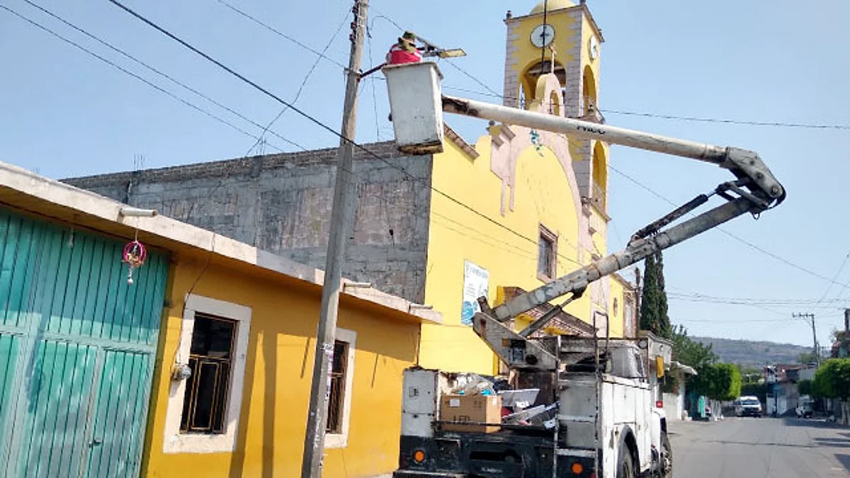Sustituirán 70 luminarias en tenencia de Cuto del Porvenir en Tarímbaro