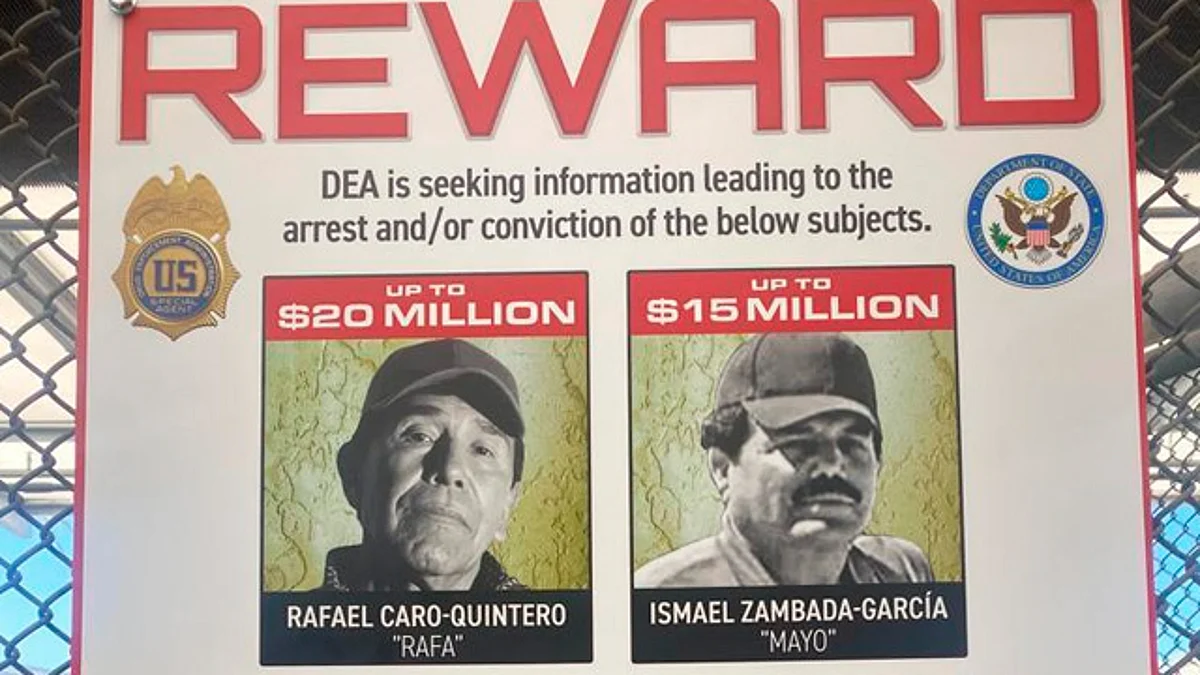 La DEA lanza nueva campaña para capturar a líderes del Cártel de Sinaloa