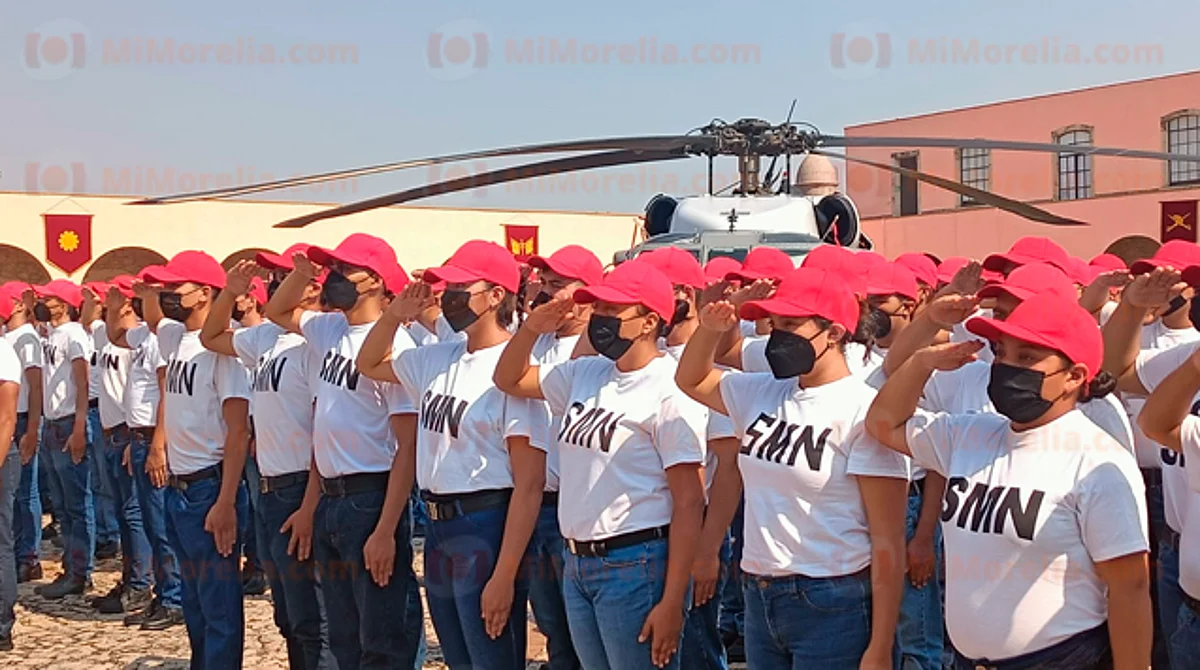 La ceremonia se realizó en las instalaciones del cuartel de la XXI Zona Militar de Morelia