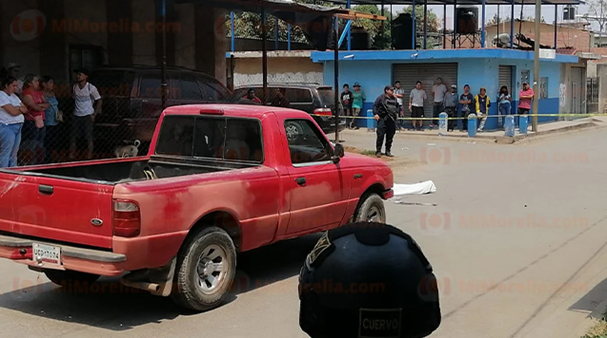 Asesinan a tiros a hombre, en Uruapan