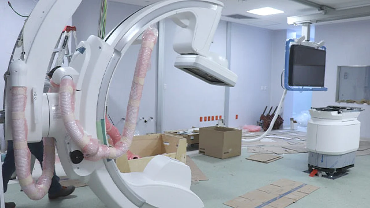 IMSS Michoacán, reporta 95% de avance en construcción de área de hemodinamia