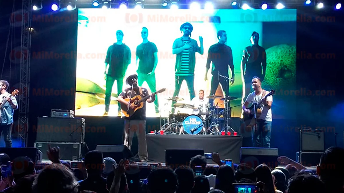 Los Claxons animaron a los asistentes del Festival Michoacán de Origen