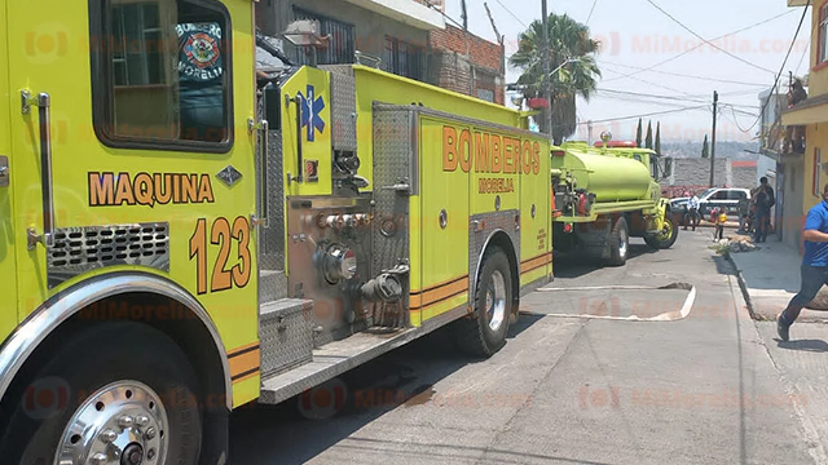Bomberos apagaron el fuego