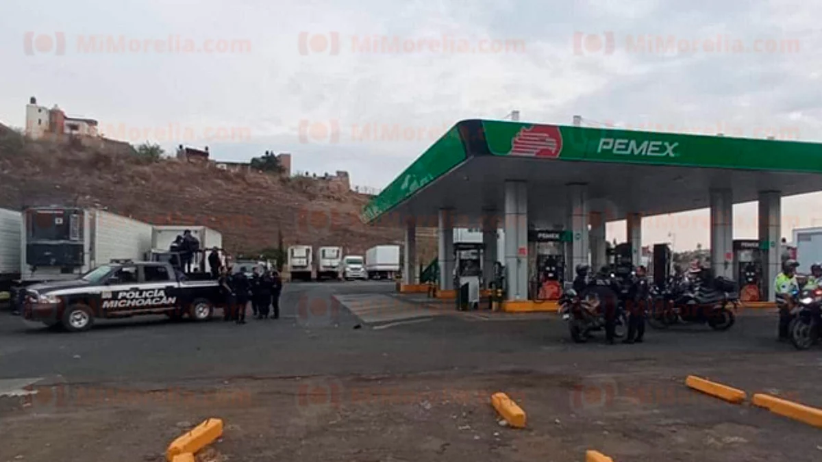 Balean a sujeto y llega a pedir ayuda a gasolinera, en Morelia
