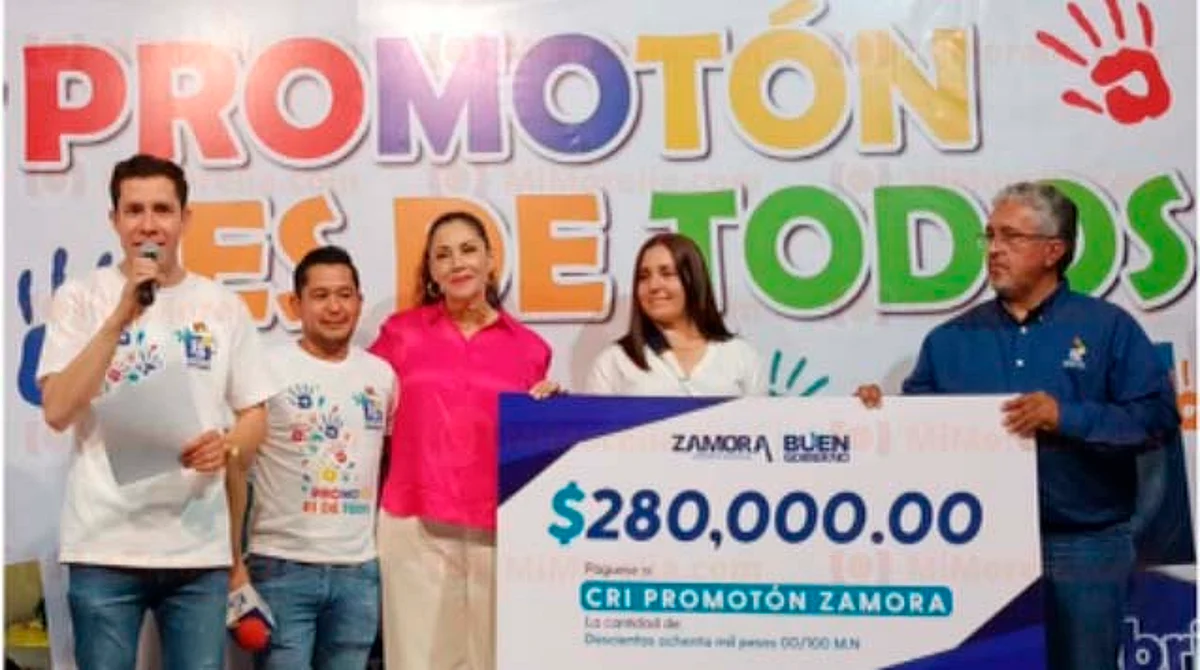 Contribuye gobierno de Zamora a lograr meta de recaudación del PROMOTÓN