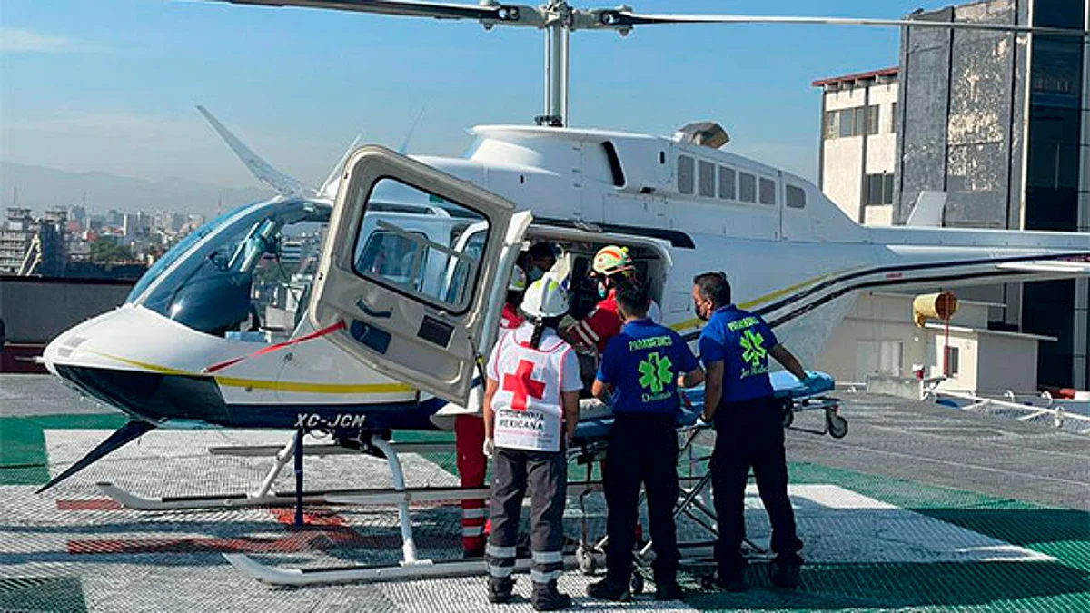 El paciente tuvo que ser trasladado a la Unidad de Pediatría en el Centro Médico Dalinde