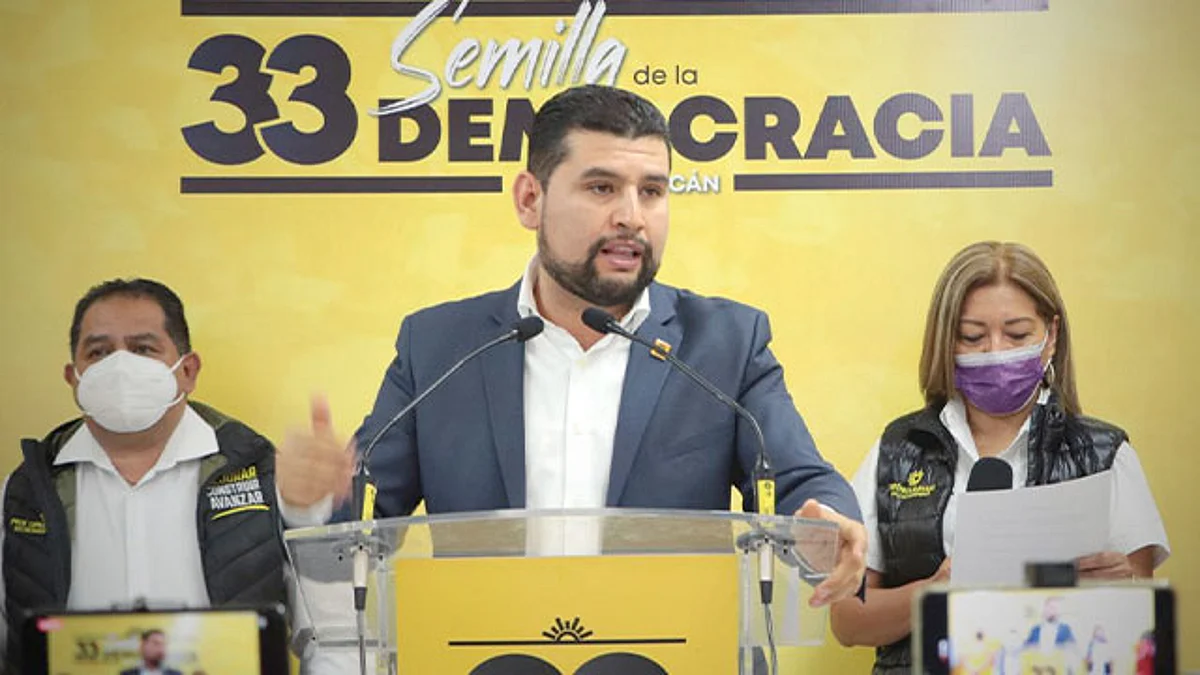 Gobernador michoacano violenta regulación en materia electoral: PRD