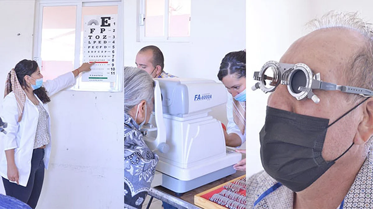 Otorga Gobierno de Tarímbaro lentes con graduación para adultos mayores