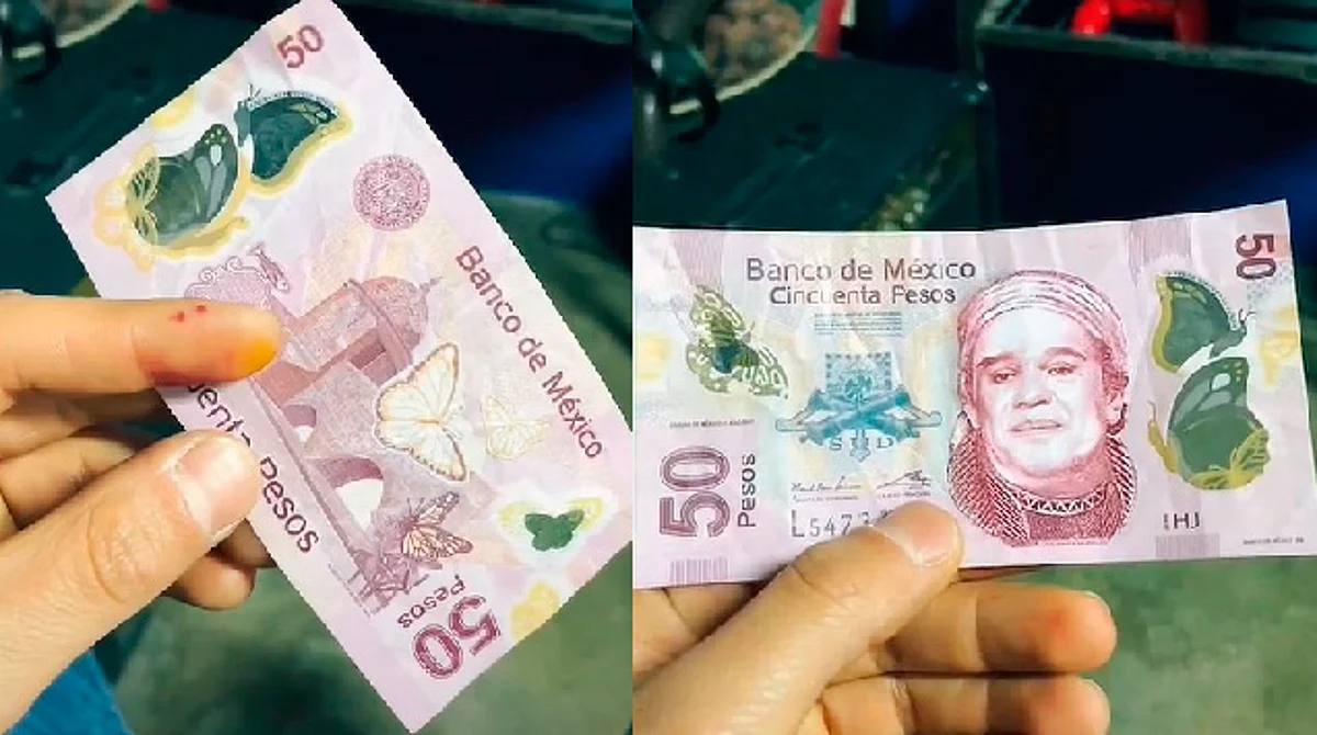 Fue por medio de la plataforma de videos TikTok, donde compartió la historia de cómo uno de sus clientes le pagó con un billete falso