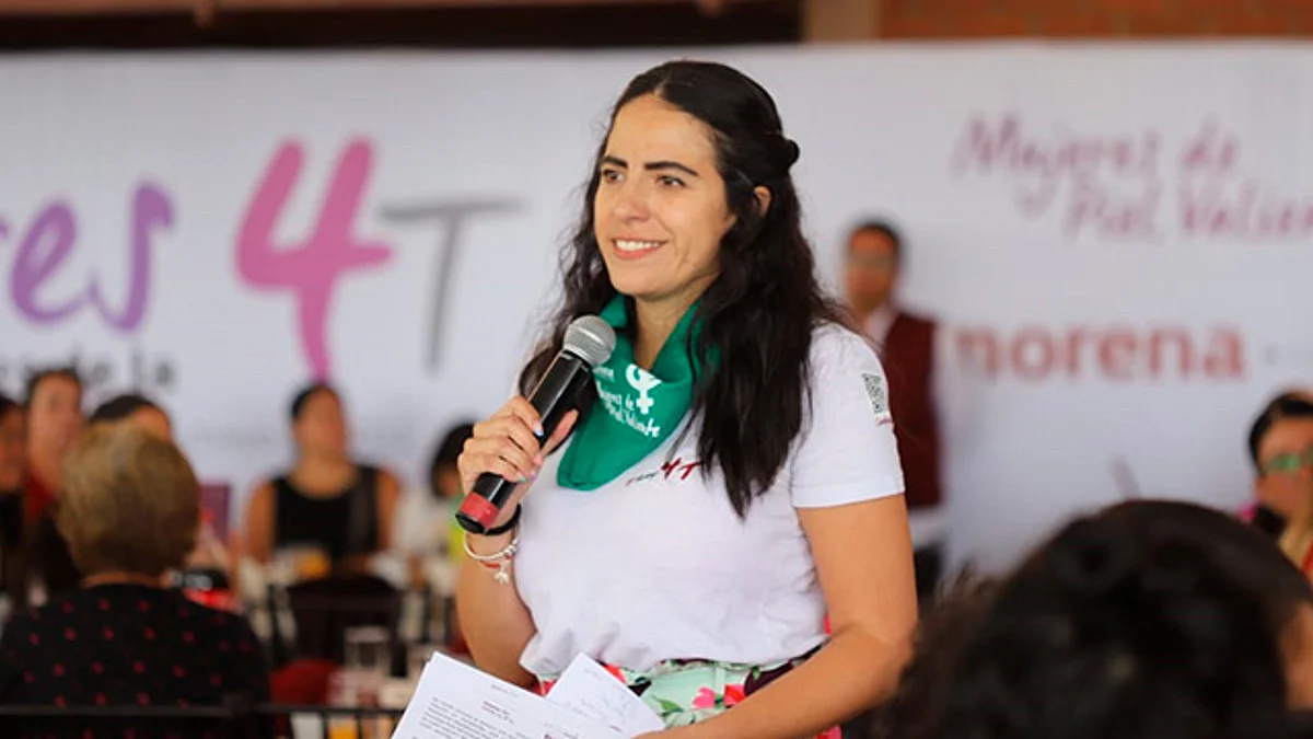 Michoacán tiene un gobierno joven y feminista que abandera las causas de la 4T: Bugarini