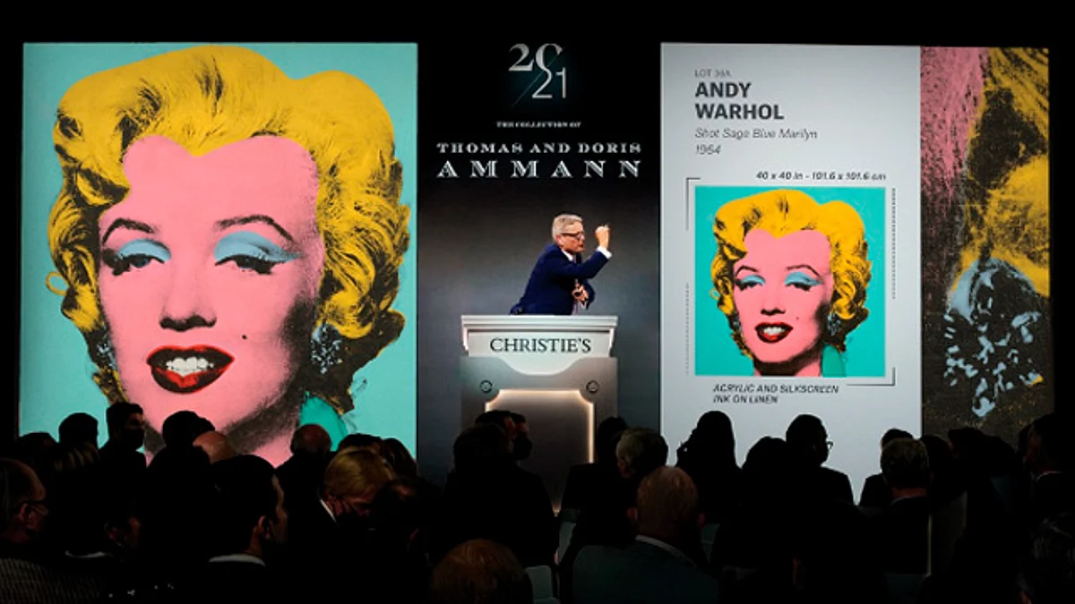 Retrato de Andy Warhol de Marilyn Monroe rompe récord de venta; 195 mdd costó