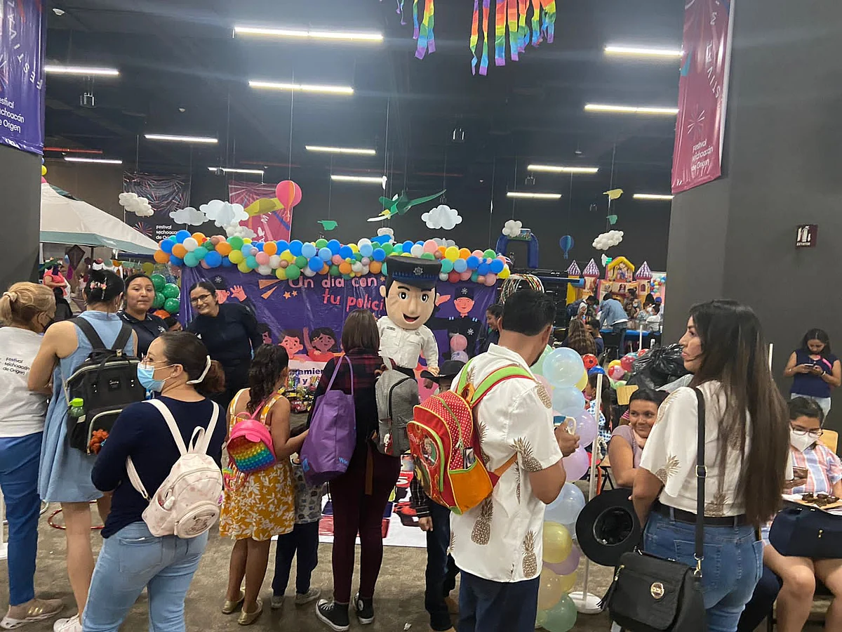 Más de 15 mil niños participaron en “Un día con tu Policía”, en el FMO: SSP
