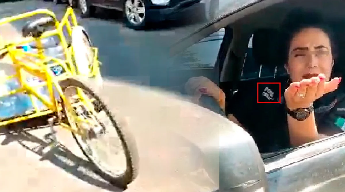 Recordemos que el caso inició cuando se compartió un video en el que muestran a una mujer que porta un uniforme de la PGR intentando evadir su responsabilidad luego de chocar con el triciclo