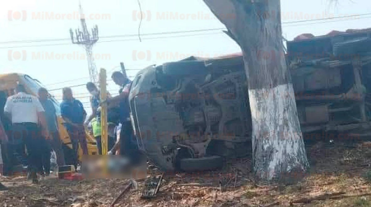 Reportan accidente esta mañana en Morelia