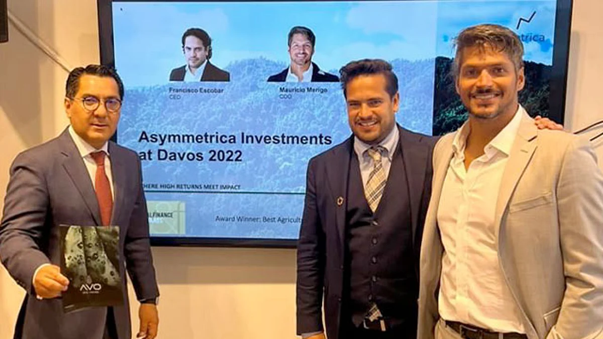 Premian en Davos a Eloy Vargas por mejor Fondo de Inversión de Impacto en Agricultura