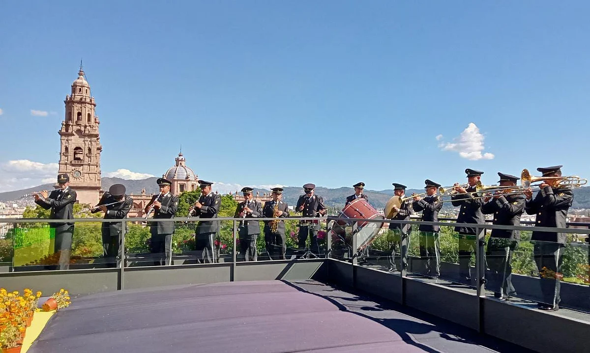 Este sábado tocará la banda del Ejército en el centro de Morelia
