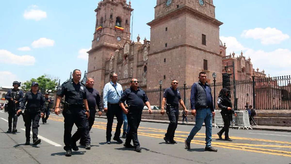 Por concierto de Bronco, SSP refuerza dispositivo de seguridad en Morelia