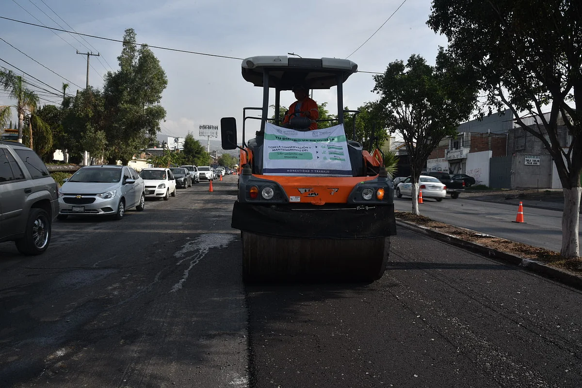 A partir del lunes, bloqueado un carril en el libramiento poniente de Morelia