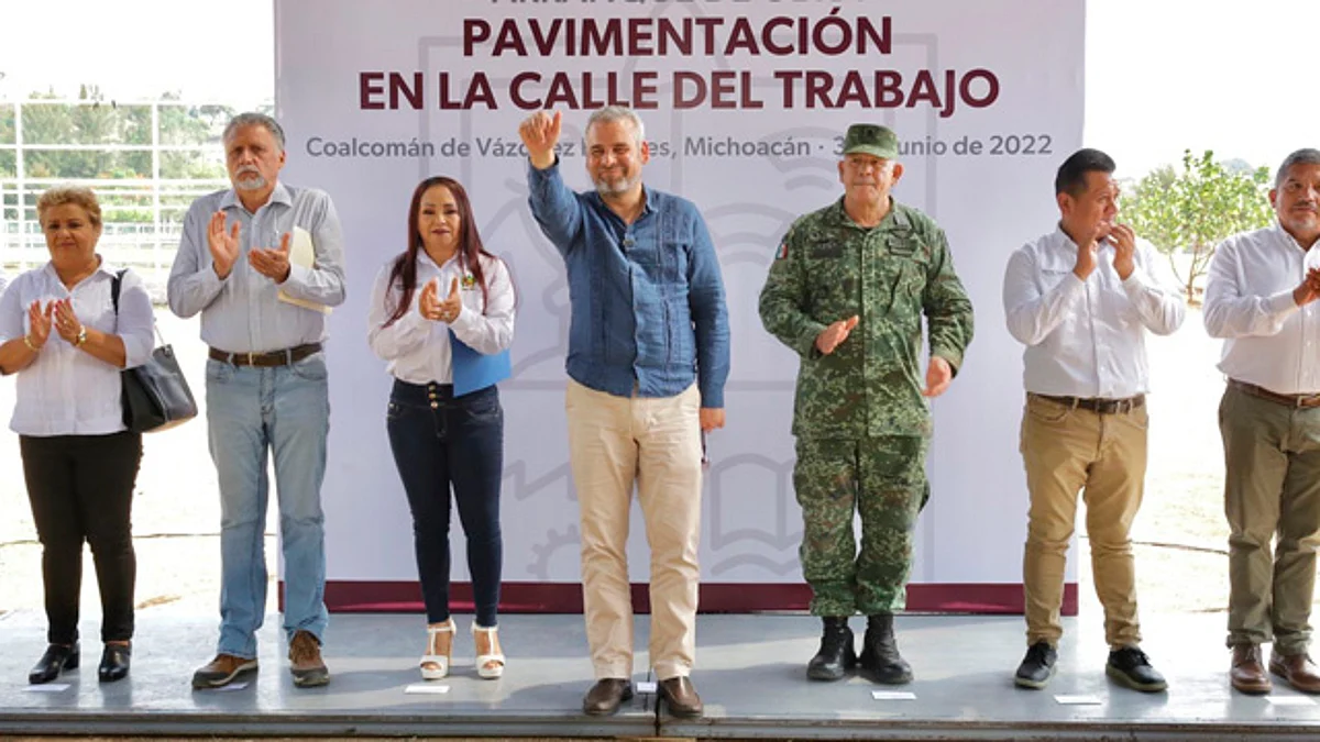 Coalcomán dispone de 6.4 mdp del Faeispum para obra pública: Bedolla