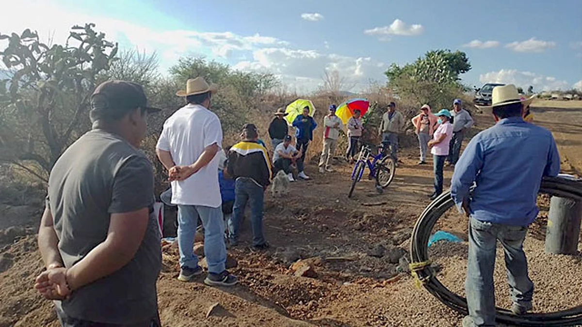 La construcción del pozo de agua tuvo una inversión de aproximadamente 8 millones de pesos