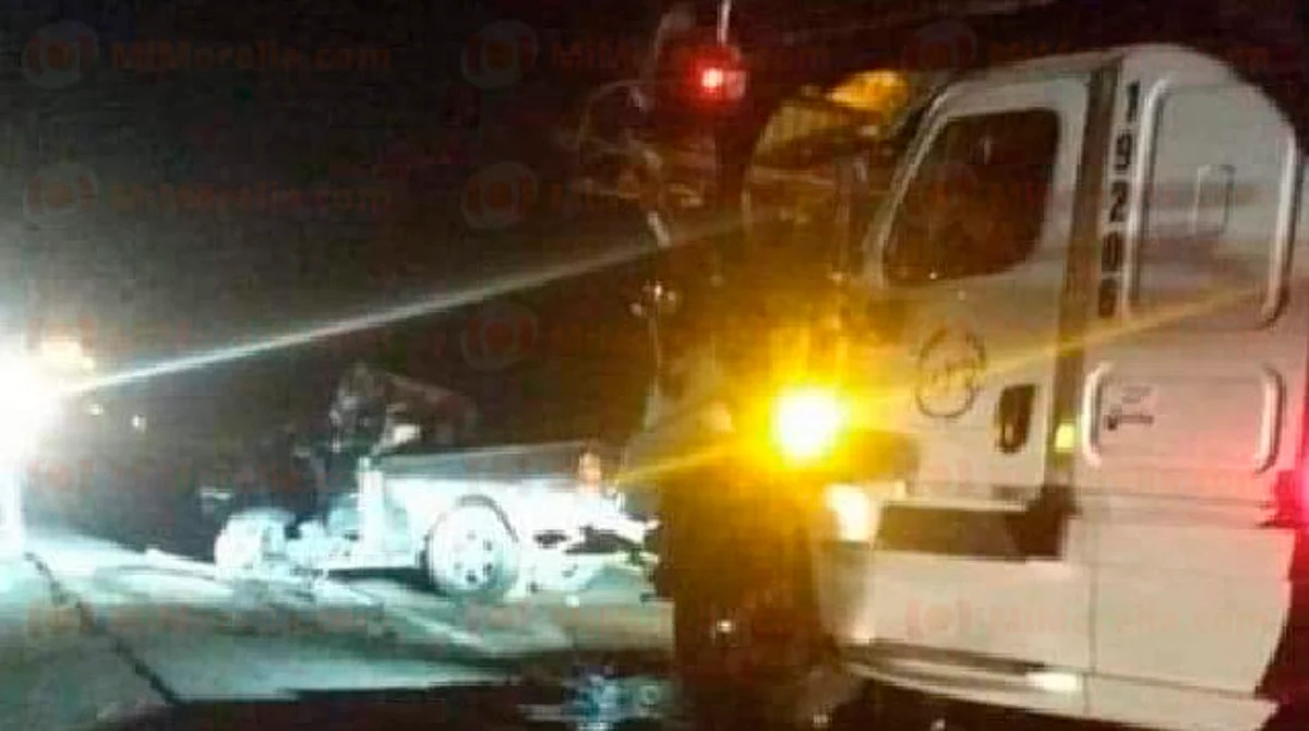 El copiloto de la camioneta resultó herido