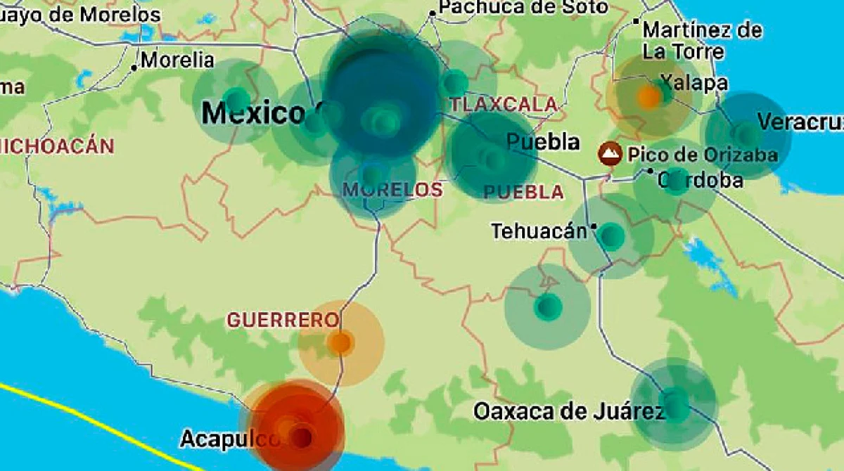 Se registra sismo de intensidad moderada en Acapulco