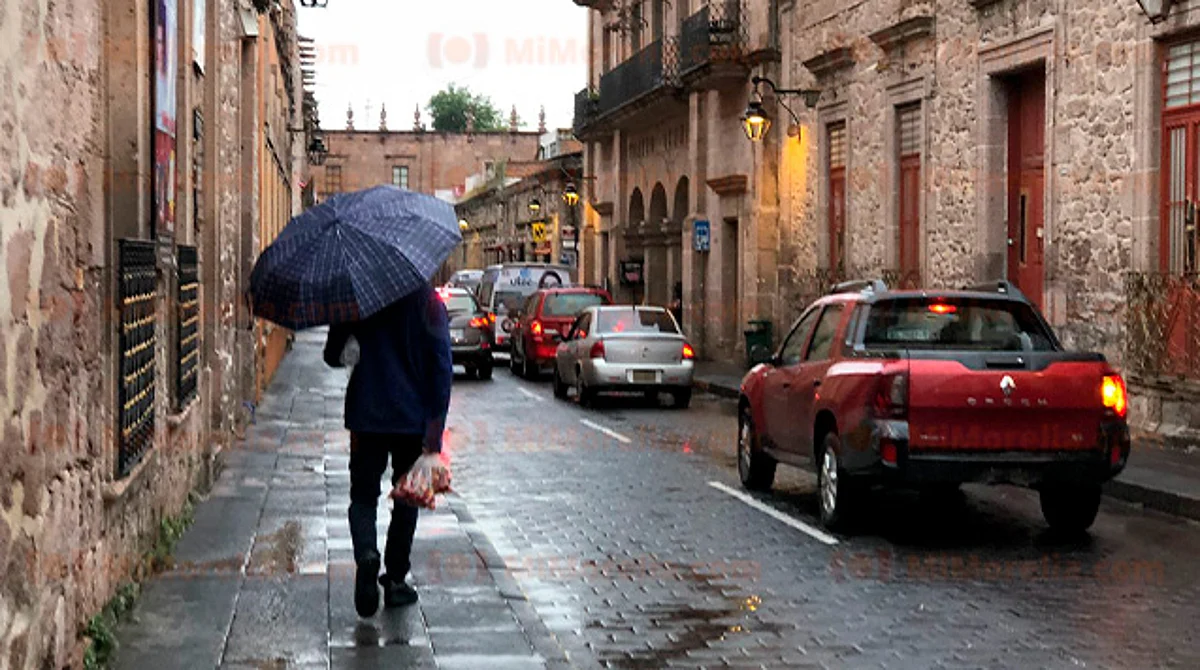 Se mantendrá en Morelia el cielo nublado con pronóstico de lluvia