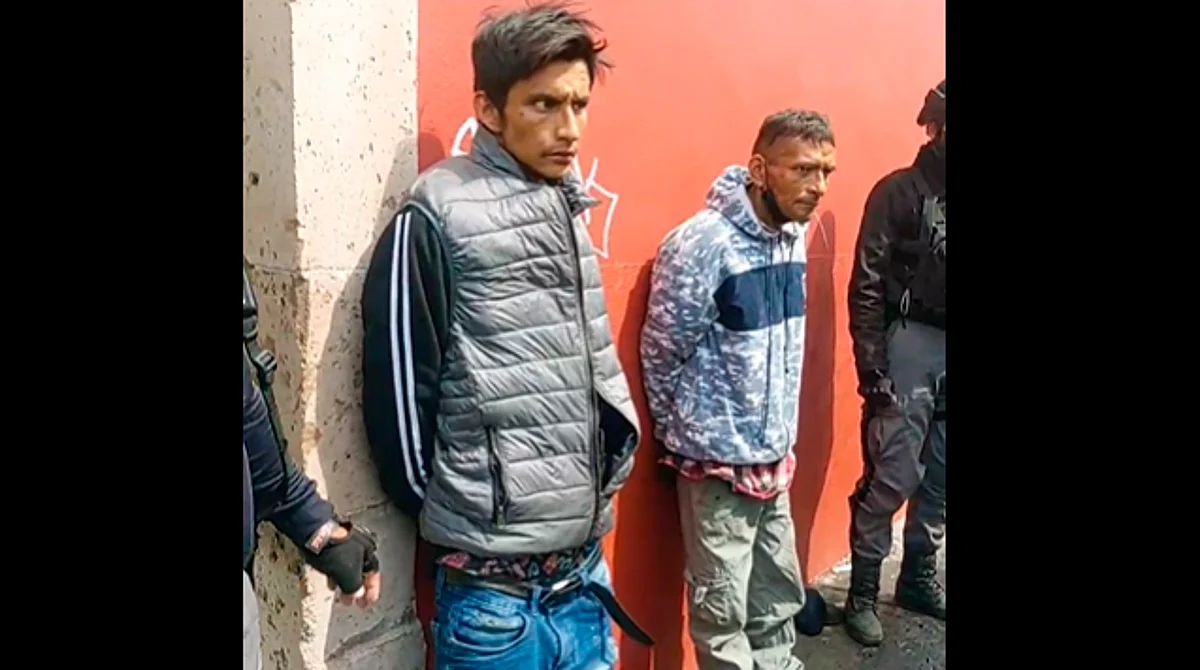 La detención ocurrió esta mañana