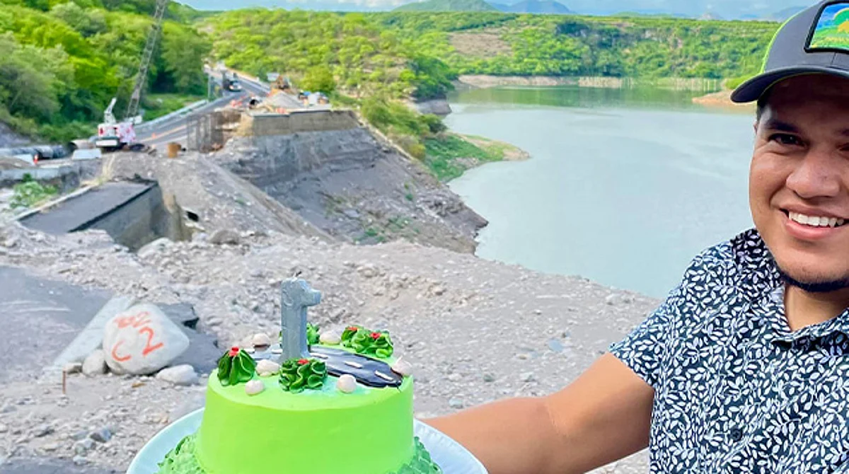 Michoacán: colapso de tramo de la Siglo XXI cumple un año y le llevan pastel
