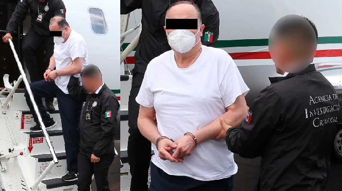 Así llegó a México extraditado desde EU, el exgobernador de Chihuahua César Duarte