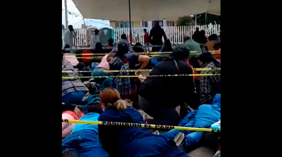Se registra balacera en vacunación de niños en Puebla; hay 2 menores heridos