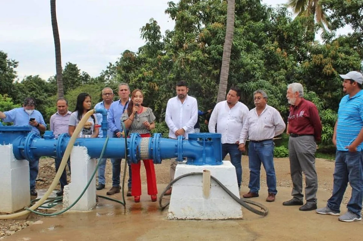 El pozo tiene una capacidad de obtener 25 litros de agua por segundo