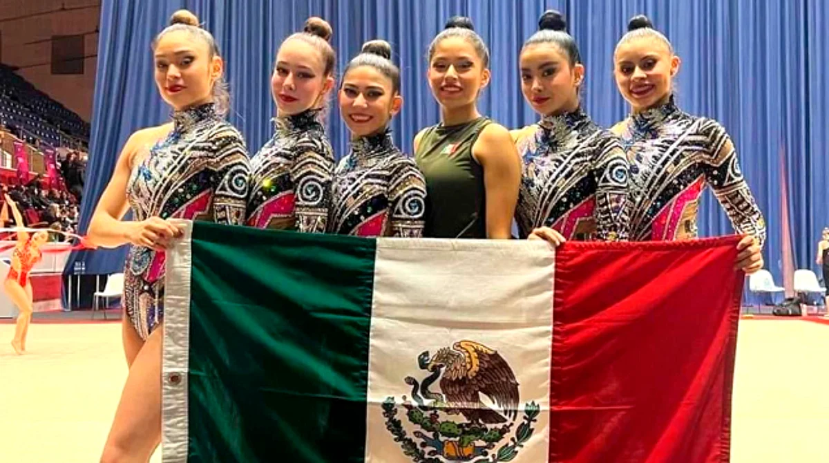 México finaliza en quinto lugar en la élite mundial de gimnasia rítmica