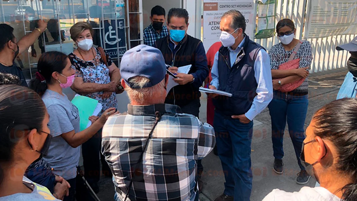 Acudieron a la SCT para proceder legalmente