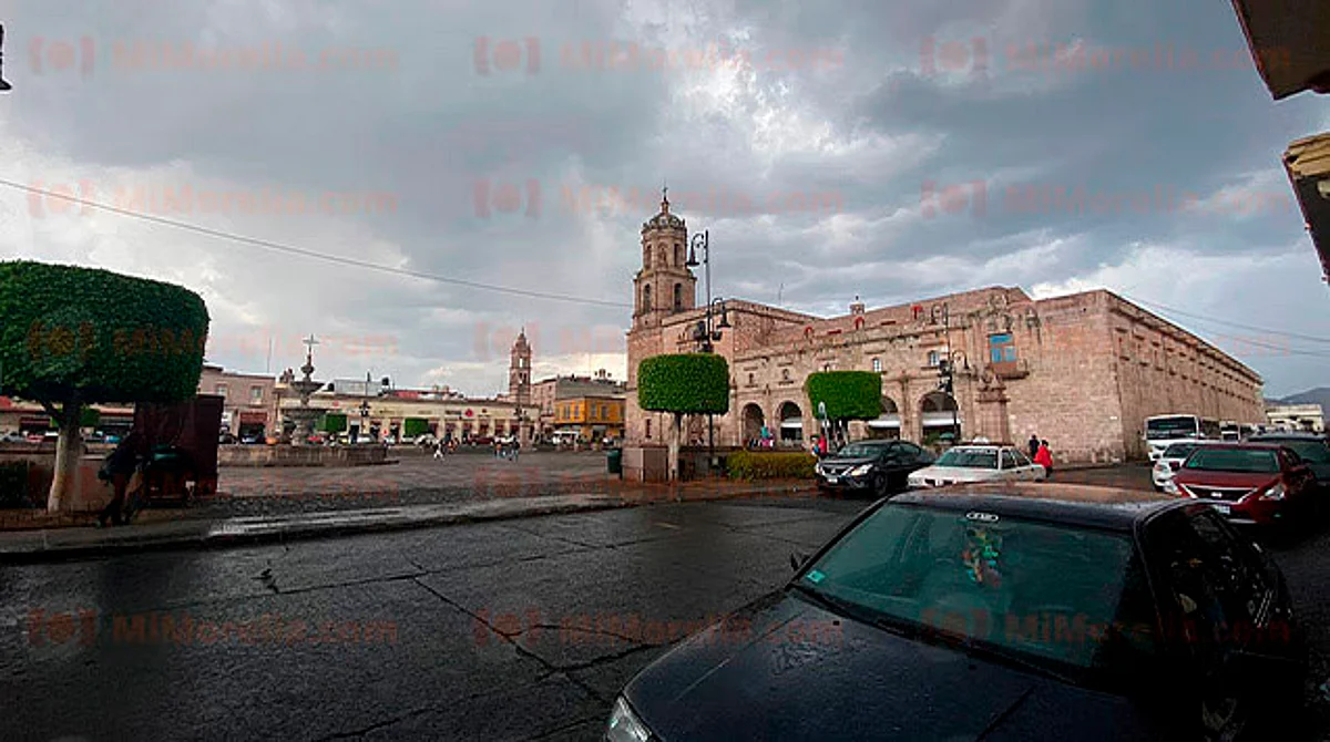 Se mantendrán las lluvias este sábado en Morelia
