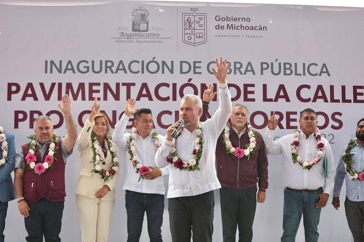 "se logrará recuperar la región Bajío para las y los michoacanos", comentó Ramírez Bedolla