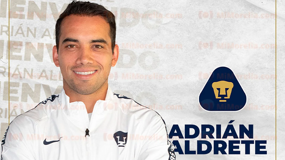 Pumas anuncia a Adrián Aldrete como refuerzo para el siguiente torneo
