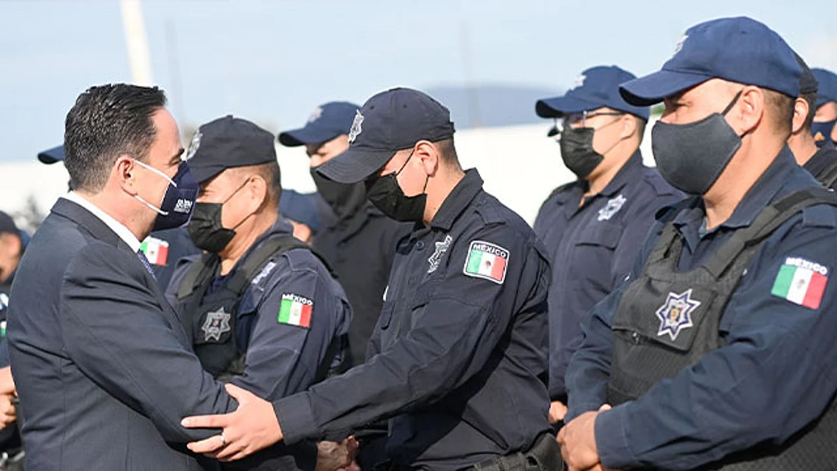 Carlos Soto reconoció la labor de los elementos de Seguridad Pública, en Zamora