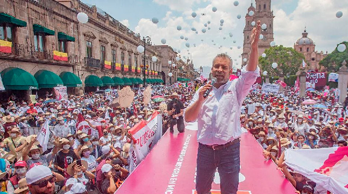 Se espera que al evento organizado por Morena asista el mandatario michoacano