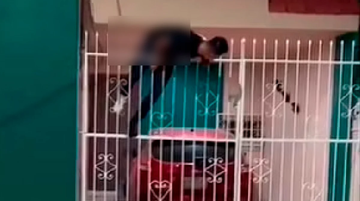 Sobrevive ratero que quedó ensartado en reja; quedaría libre