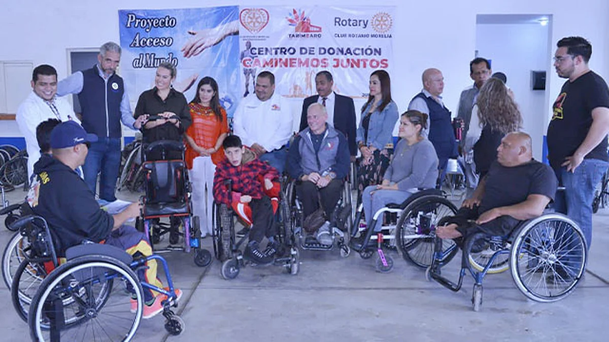 Tarímbaro: inauguran Centro de Armado y Rehabilitación de Sillas de Ruedas