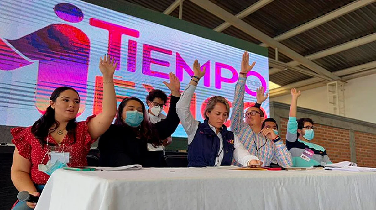 Tiempo X México logra asamblea en distrito 15 rumbo a obtener registro