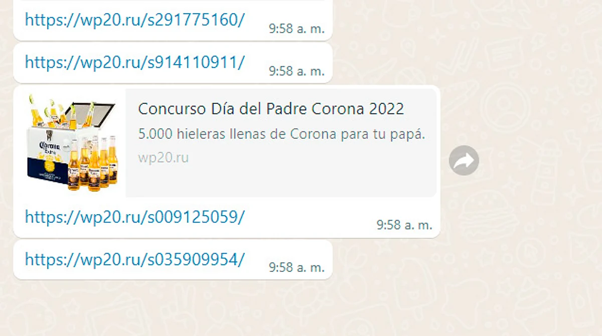¡No caigas! Con promo de cerveza buscan estafar a través de WhatsApp