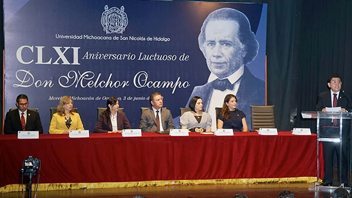 Raúl Cárdenas preside el CLXI Aniversario Luctuoso de Don Melchor Ocampo